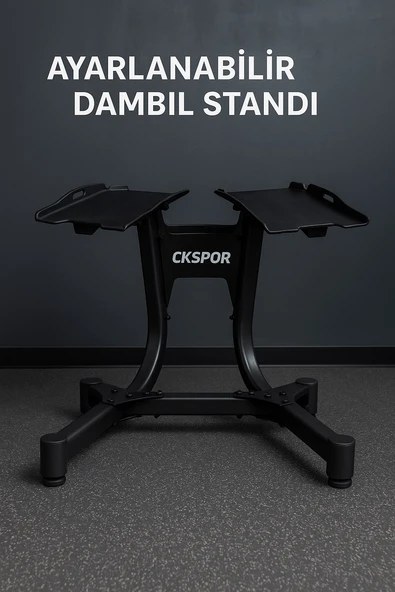 Ayarlanabilir Dambıl Standı Dayanıklı ve Ergonomik Tasarım Ev & Spor Salonu Kullanımı İçin