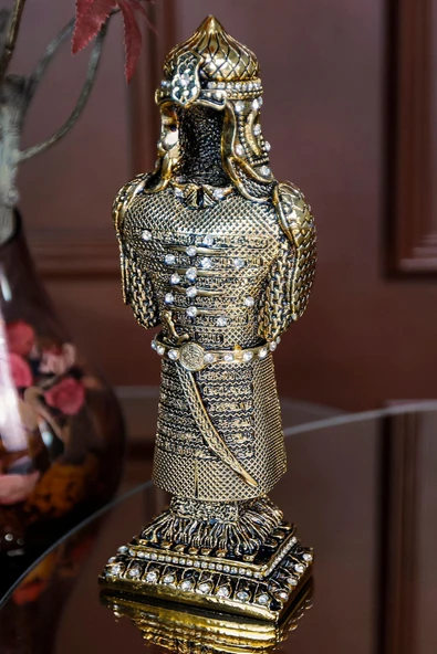 Osmanlı Zırh Biblo Dekoratif Obje Süs Hediyelik Aksesuar ürün görseli