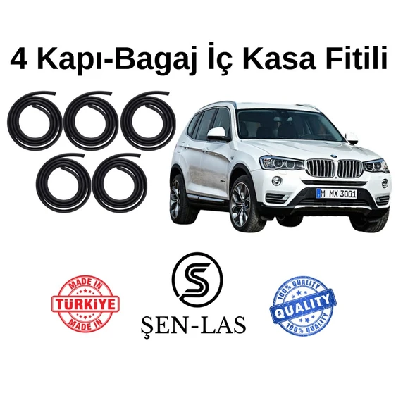 BMW X3 F25 (2010-2017) Şen-Las 4 Kapı + Bagaj Fitili ŞL31911