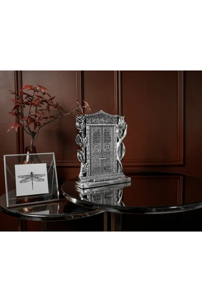 HEDİYELİK BİBLO LÜKS OBJE LALE GÜL KABE KAPISI DEKORATİF SÜS - Resim 2