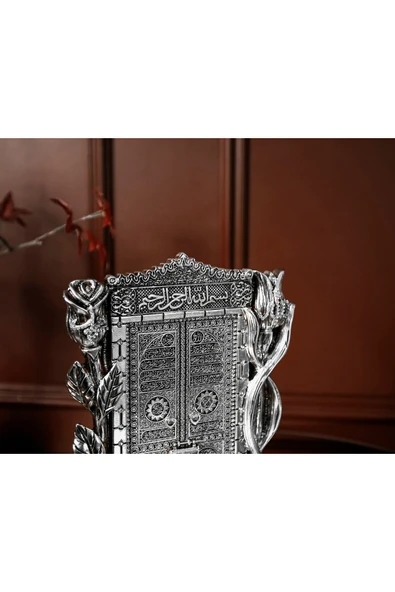 HEDİYELİK BİBLO LÜKS OBJE LALE GÜL KABE KAPISI DEKORATİF SÜS - Resim 6