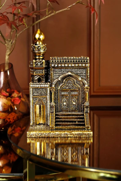 YENİ EV OFİS HEDİYESİ LÜKS DEKORATİF DİNİ İSLAMİ ARMAĞAN MİHRAP MİNBER SÜS OBJE ürün görseli