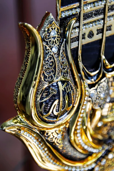 Tv Ünitesi Raf Dekorasyon Dekoratif Obje Kabe Vav Lale Hediyelik Biblo Süs - Resim 6