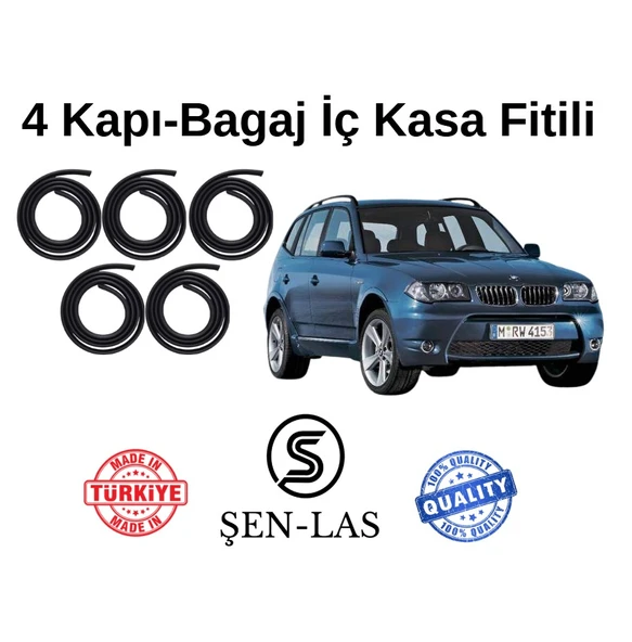 BMW X3 E83 (2003-2010) Şen-Las 4 Kapı + Bagaj Fitili ŞL31811