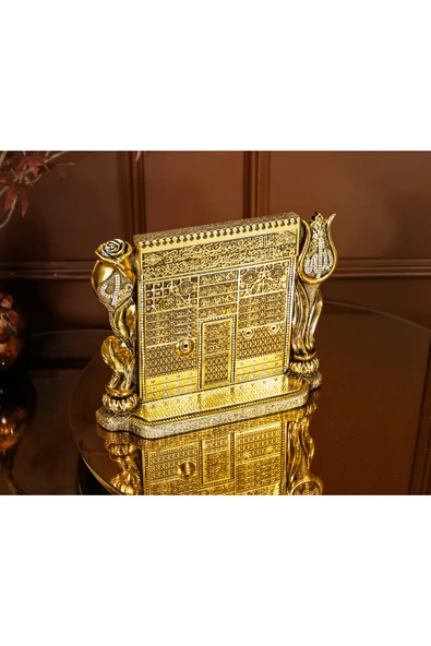 Dini Islami Manevi Biblo En Güzel Hediyelik Ürün Ev Ofis Hediyesi Lüks Selamlama Kapısı Biblo - Resim 2