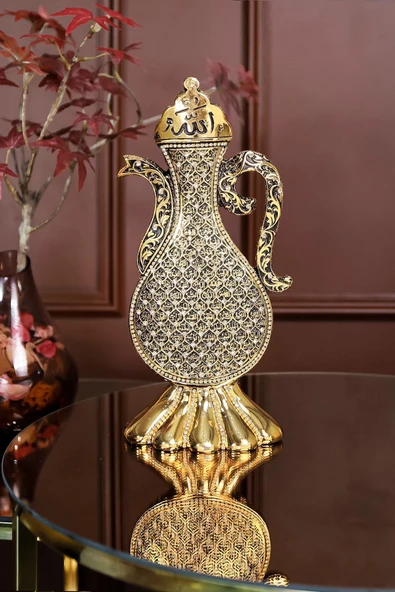 Dini Biblo | Hediyelik Figür | Dekoratıf Süs Obje | Dini Islami Hediye | Esmaül Hüsna Ibrik Biblo - Resim 3