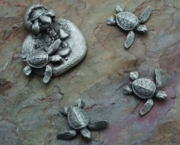 BIG BLUE Magnet Kurşun DENİZ KAPLUMBAĞASI figür ürün görseli 1