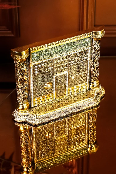 İSLAMİ DEKORASYON LÜKS BİBLO SELAMLAMA KAPISI SÜS OBJE EV OFİS HEDİYESİ - Resim 6