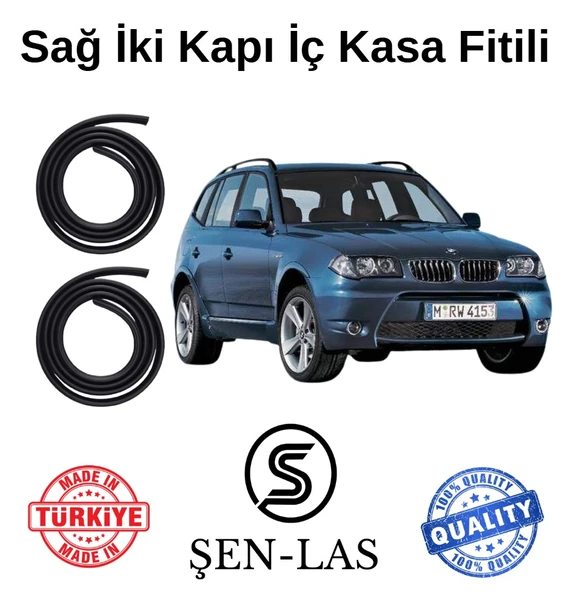 BMW X3 E83 (2003-2010) Şen-Las Sağ Ön ve Arka Fitili ŞL31809 ürün görseli 1