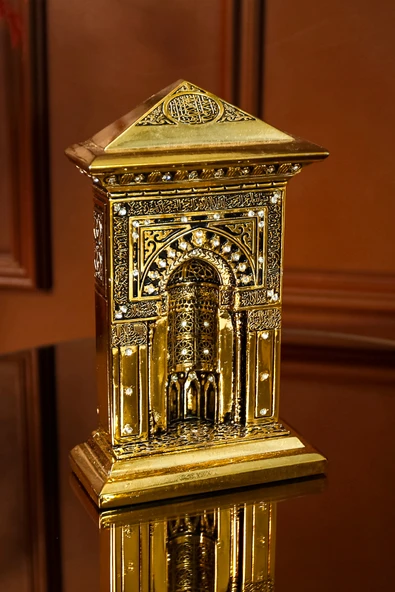 İSLAMİ FİGÜR EV OFİS DEKORASYON MİHRAP HEDİYELİK SÜS OBJE - Resim 7