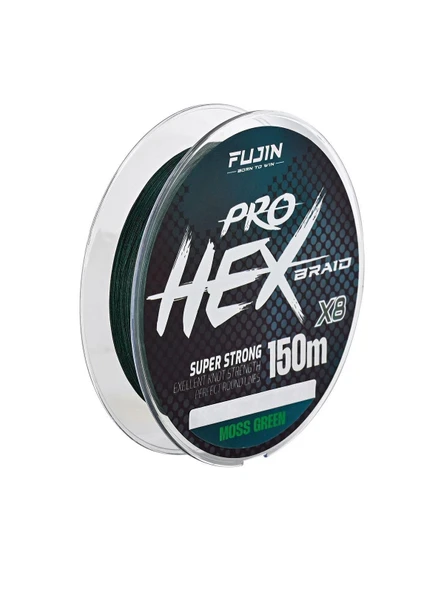 Fujin Pro Hex 8X 150Mt. Moss Green İp Misina - 2