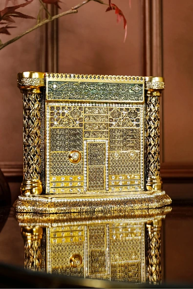 İSLAMİ DEKORASYON LÜKS BİBLO SELAMLAMA KAPISI SÜS OBJE EV OFİS HEDİYESİ ürün görseli