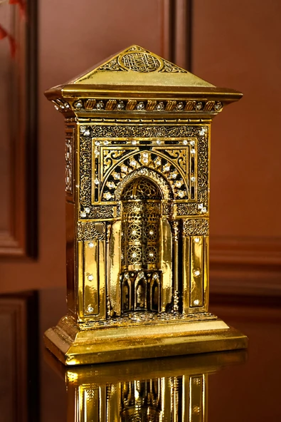 İSLAMİ FİGÜR EV OFİS DEKORASYON MİHRAP HEDİYELİK SÜS OBJE - Resim 6