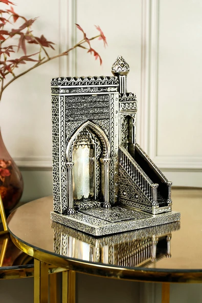 BİBLO HEDİYELİK OBJE MİHRAP MİNBER LÜKS DEKORATİF SÜS ürün görseli