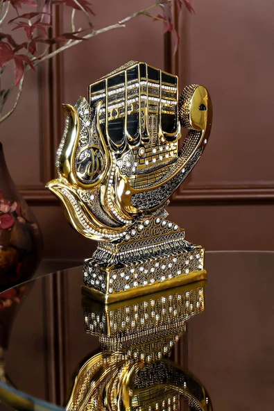 Tv Ünitesi Raf Dekorasyon Dekoratif Obje Kabe Vav Lale Hediyelik Biblo Süs - Resim 2