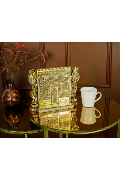 Dini Islami Manevi Biblo En Güzel Hediyelik Ürün Ev Ofis Hediyesi Lüks Selamlama Kapısı Biblo - Resim 3