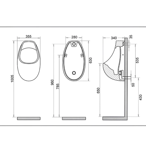 Turavit Onda Pisuvar Arkadan Girişli 5800 - 5