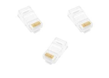 Frisby FNW-RJ4530N  RJ45 CAT5 Konnektör (Gold Plated) - Resim 4