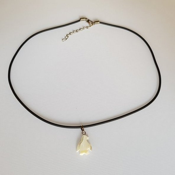 KRAKEN Kolye Kordonlu Sedef Penguen - 2