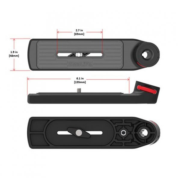 SEALIFE Kamera Flex-Connect Braket Single Tray SL9903P - 2