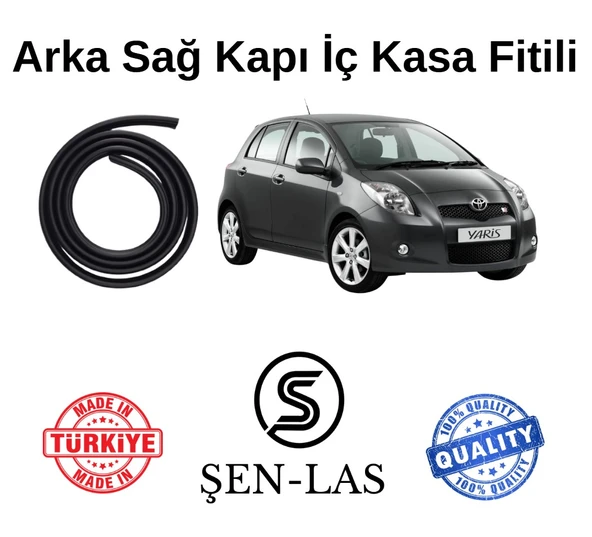 Toyota Yaris (2005-2010) Şen-Las Sağ Arka Kapı Fitili ŞL25203