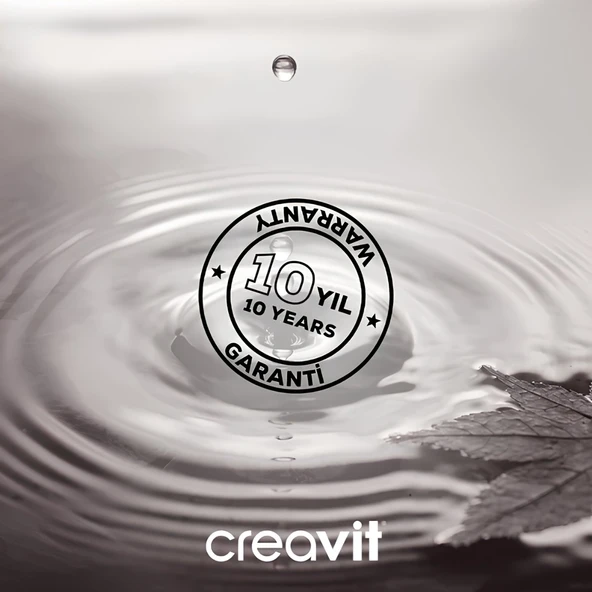 Turavit Rondo Kanallı Beyaz Asma Klozet RND5508, Nkp Yavaş Kapak, Creavit Terra Gömme Rezervuar Set - 6