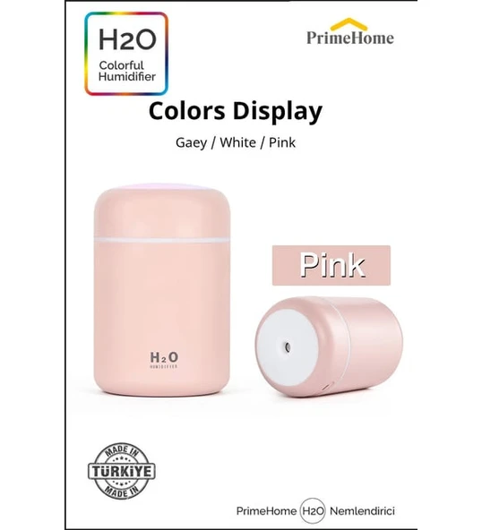 H2o Ultrasonik Hava Nemlendirici aroma difüzöro - Resim 2