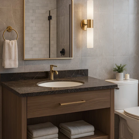 Turavit Hilton Oval Tezgah Altı Lavabo 37x47 cm 5017 ürün görseli 1