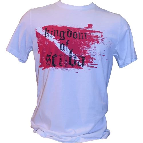 KING OF SCUBA T-Shirt WORN OUT - Resim 3