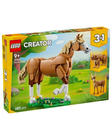 Lego Creator 3ü1 Arada Güzel At 685 Parça 31166 ürün görseli 1
