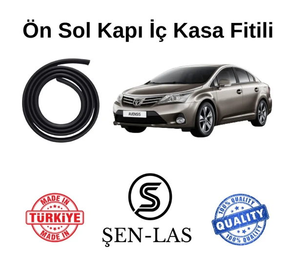 Toyota Avensis (2010-2014) Şen-Las Sol Ön Kapı Fitili ŞL27602