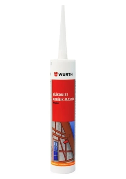 WÜRTH SİLİKONİZE AKRİLİK MASTİK - 1