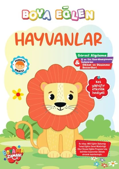 Boya Eğlen - Hayvanlar ürün görseli