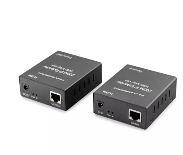 Hadron Hdx1370  200M  Hdmi Extender Loop Out 1080P Siyah - 1