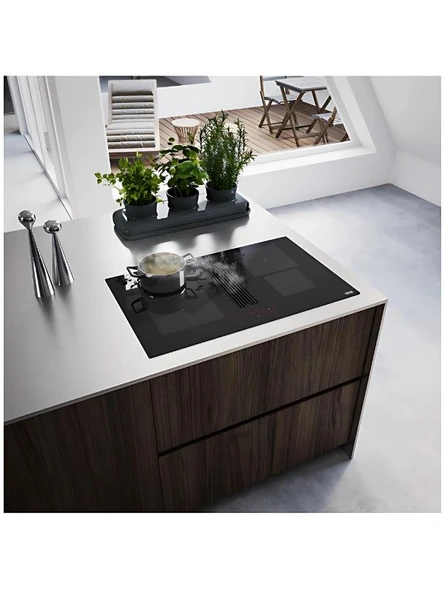 Franke FMA 8381 R HI Siyah Davlumbaz Entegreli İndüksiyonlu Ankastre Ocak - Resim 4