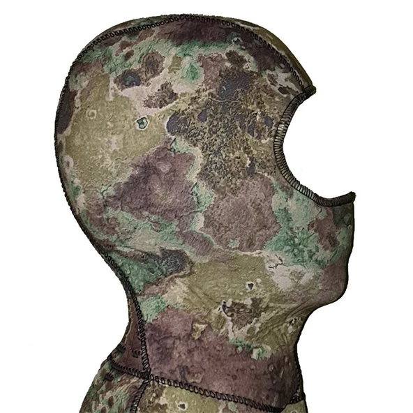 KRAKEN Elbise Camugreen Kamuflaj 5 mm. Serbest Dalış Elbisesi - 4