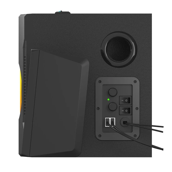 Mikado MD-254 2+1 25W(5w-2+15w) Usb+SD+Fm Bluetooth Destekli RGB Ses Sistemi - 2