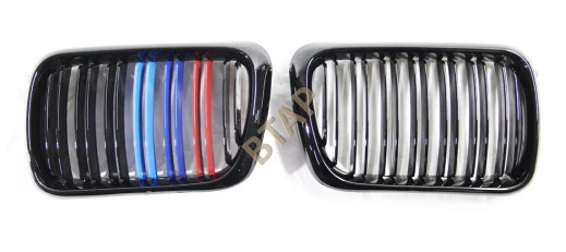 BTAP BMW E36 SİYAH 2LINE 3RENK PANJUR SET 51138195151/152