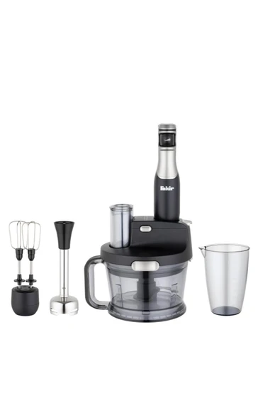 Fakir Speed Quadro Black Silver 1000 W Blender Seti - 1