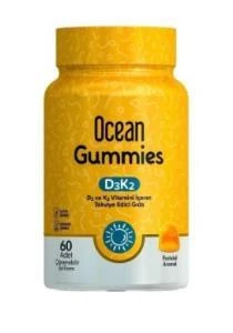 Ocean Gummies D3K2 60 Adet ÇiğnenebilirJel Form ürün görseli