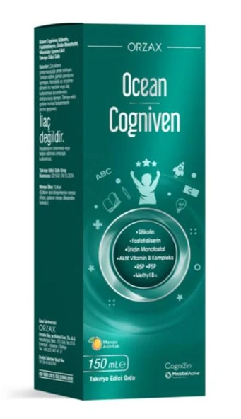 Orzax Ocean Cogniven Mango Aromalı 150 ml ürün görseli