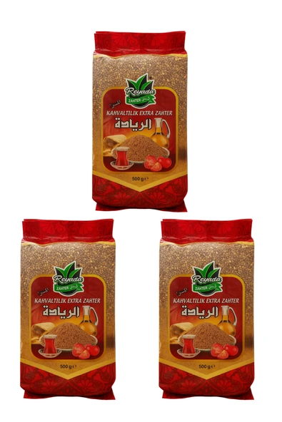 Reyada Kahvaltılık Ekstra Zahter  500 g x3 ürün görseli