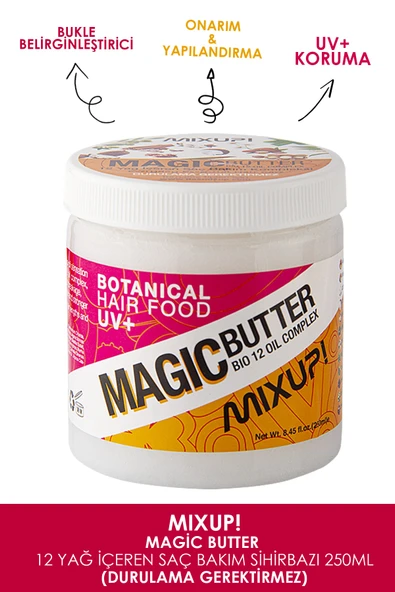 Mix Up Magic Butter 12 Yağ İçeren Saç Bakım Kompleksi 250 ml ürün görseli 1