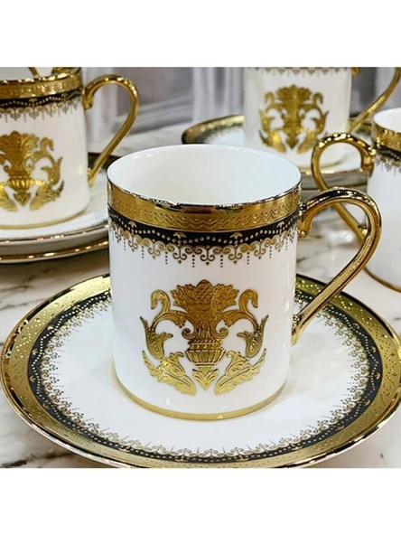 Kosova Kahve Fincan Takımı 6 Kişilik 90cc RSY213 Austin - Resim 2