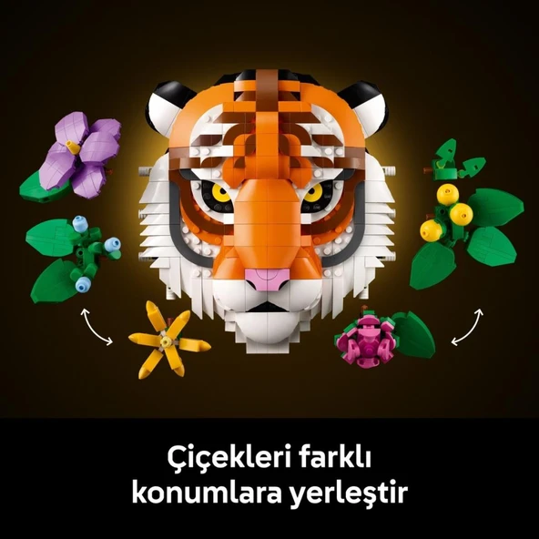 LEGO 31217 Art Fauna Koleksiyonu – Kaplan - Resim 7