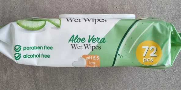 Pine Kapaklı Islak Mendil 1koli (24 Paket) Toplam 1728 Yaprak - 4