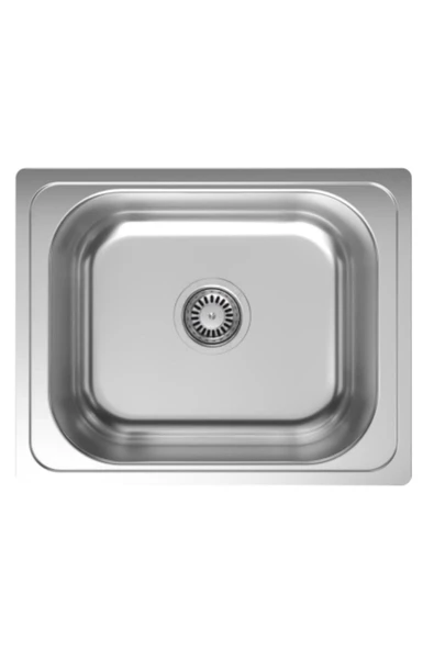 SINKON SA40 (40X50) KROM 304 KALİTE 0.50 MM ANKASTRE EVYE
