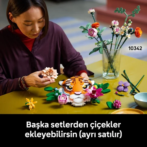 LEGO 31217 Art Fauna Koleksiyonu – Kaplan - Resim 9