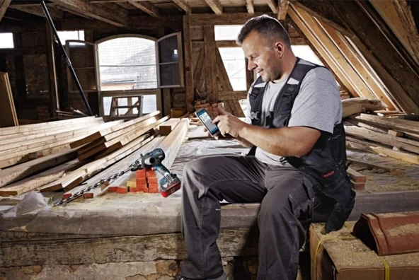 Bosch Professional GSR 18V-110 C Akülü Delme Vidalama Makinesi (Akü ve Şarj Cihazı Hariç) - 06019G0109 - 4