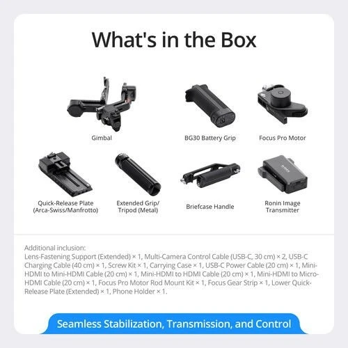 DJI RS 4 Pro Combo Gimbal - 7